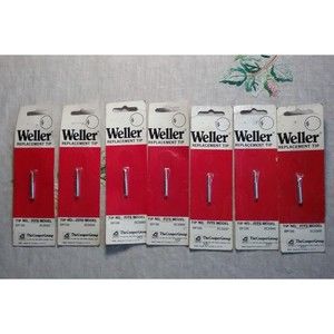 Lot of 7 Weller EP108 Replacement Tips for Model EC3000 Iron NOS